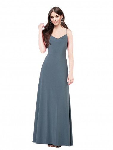 Classic Spandex Prom Dress with Scoop Neckline UK Clearance