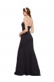 Strapless Bodycon Long Crepe Prom Dress with High Slit UK Clearance