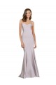 Crepe Mermaid Prom Dress with Low Back UK Clearance