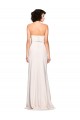 Strapless Crepe Fitted Prom Dress with Twist Bow UK Clearance