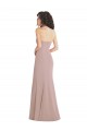 Strapless Princess Line Crepe Mermaid Prom Dress UK Clearance