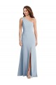 Bold One Shoulder Trumpet Maxi Crepe Prom Dress UK Clearance